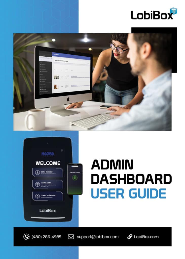Admin Dashboard User Guide Cover